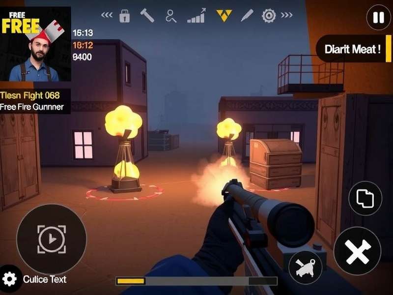 Free Fire Gunner Gameplay Screenshot
