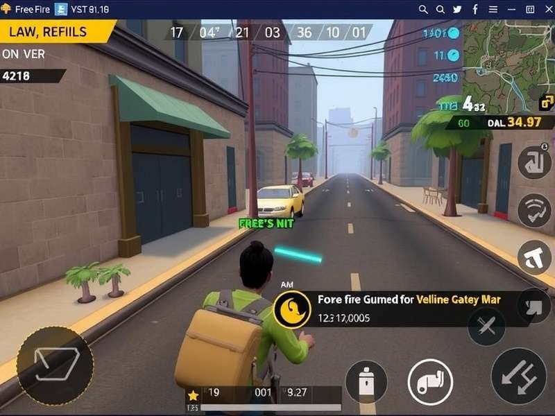 Free Fire Gunner Desi Streets Map