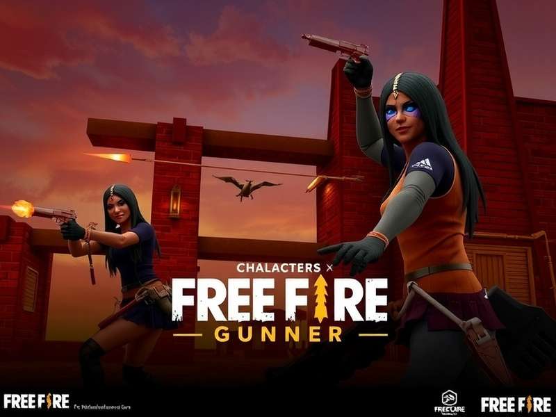 Free Fire Gunner Indian Characters